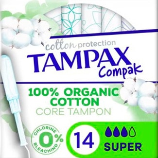 Tampax Tampax Tampões Compak Algodão Super embalagem 14 unidades