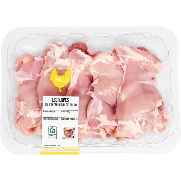 Hühnerschnitzel 6 Stück Ungefähres Gewicht Schale 650 g