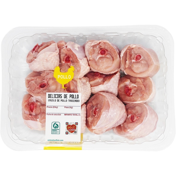 Chicken tenders with skin approximate weight tray 650 g