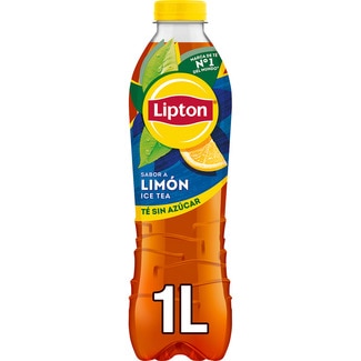 LIPTON refresco de té con limón Zero azúcar botella 1 l