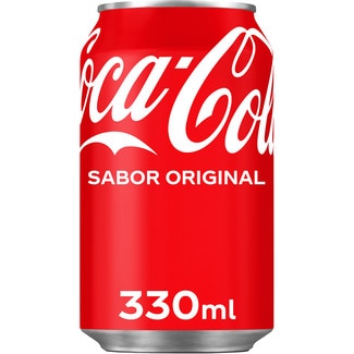 COCA-COLA original cola soft drink tin 33 cl
