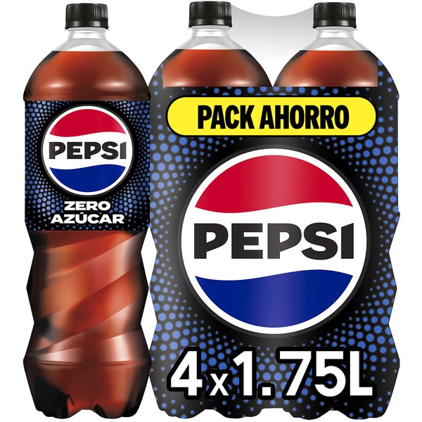 Cola-Erfrischungsgetränk zuckerfrei 4er-Pack Flaschen 1,75 l