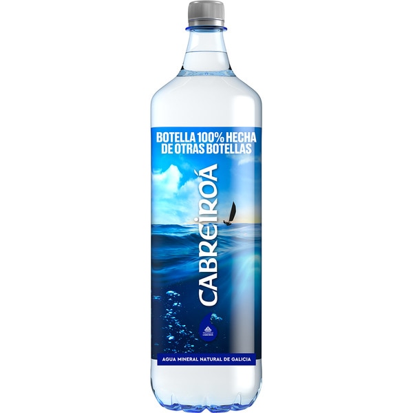natürliches Mineralwasser aus Galicien Flasche 1 l