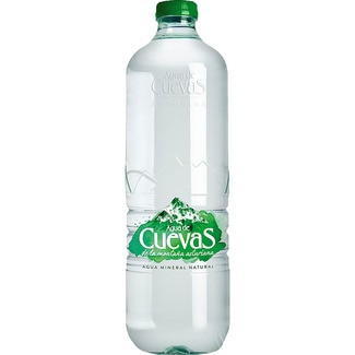 AGUA DE CUEVAS Stilles Mineralwasser Flasche 1 l