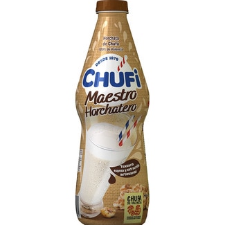 CHUFI Maestro Horchatero tiger nut horchata PDO Chufa de Valencia, Lactose-free Gluten-free bottle 1 l