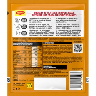 Sazonador para fajitas Air Fryer sobre 27 g - Maggi