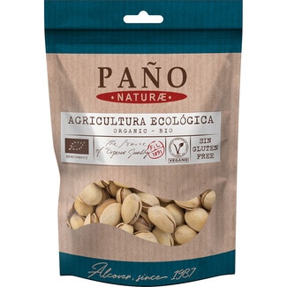 PAÑO NATURAE pistachos tostados ecológicos envase 90 g