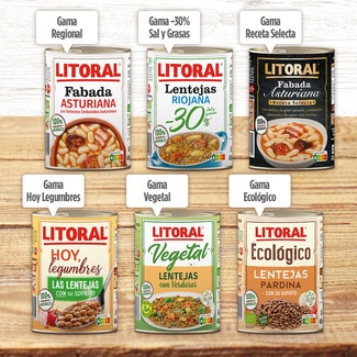 Fabada asturiana sin gluten lata 420 g - Litoral
