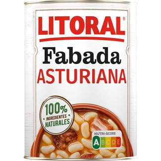 LITORAL Fabada Asturiana bean stew, gluten-free tin 420 g