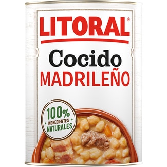 LITORAL Gluten-free Madrid-style stew tin 425 g