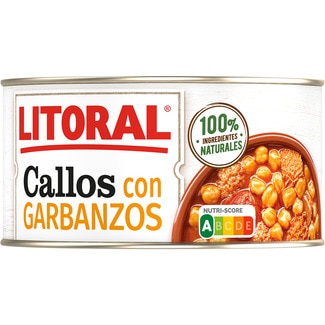 LITORAL tripe with chickpeas, gluten-free tin 370 g