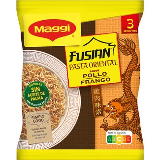 MAGGI pasta oriental Fusian noodles sabor pollo sobre 70 g