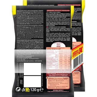 Fusian yakisoba fideos orientales sabor classic pack 2 sobre 120 g - Maggi