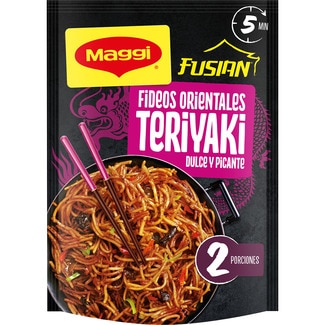 MAGGI fideos orientales Fried noodles teriyaki envase 130 g