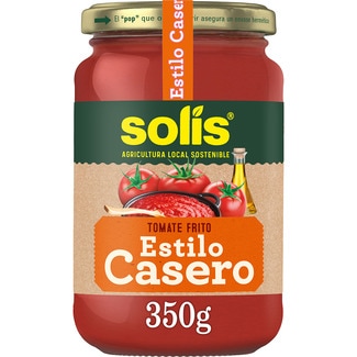 SOLIS tomate frito estilo casero sin gluten frasco 350 g