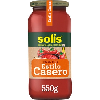 SOLIS tomate frito estilo casero sin gluten frasco 550 g
