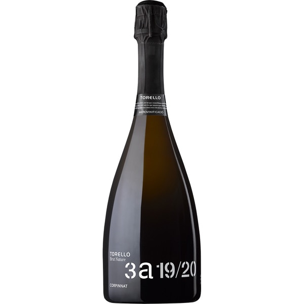 3 Jahrgänge Schaumwein Brut Nature Corpinnat Flasche 75 cl