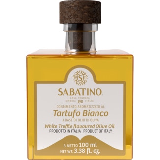 Sabatino Tartufi Azeite Virgem Extra com Aroma de Trufas Brancas 100 ml