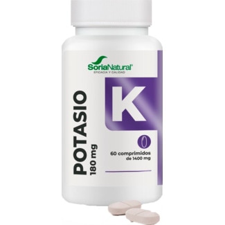 Soria Natural Potássio 140MG embalagem 60 comprimidos