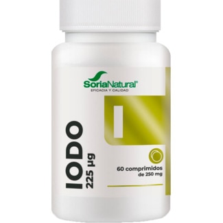 Soria Natural Iodo 250MG embalagem 60 comprimidos