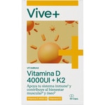 Vitamin D 4000UI + K2 stärkt das Immunsystem und trägt zum Muskel- und Knochenschutz bei Box 30 Kapseln