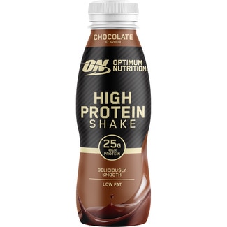 OPTIMUM NUTRITION batido proteico sabor chocolate sin azúcares añadidos envase 330 ml