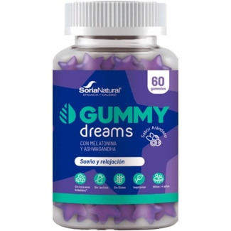 Soria Natural Gomas Dreams 3G embalagem 60 cápsulas