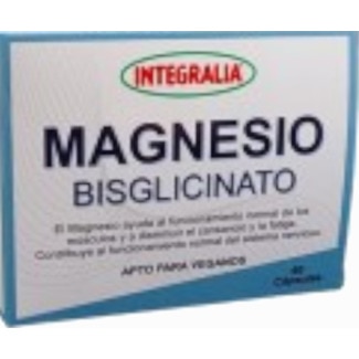 Integralia Magnésio Bisgllicinto embalagem 60 comprimidos