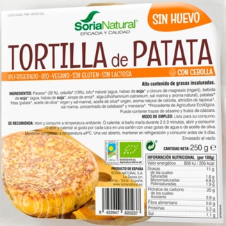 Soria Natural Tortilha de Batata com Cebola embalagem 250 g