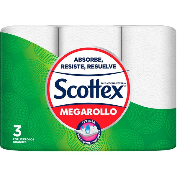 Rolo de Cozinha Mega Rolo embalagem 3 unidades