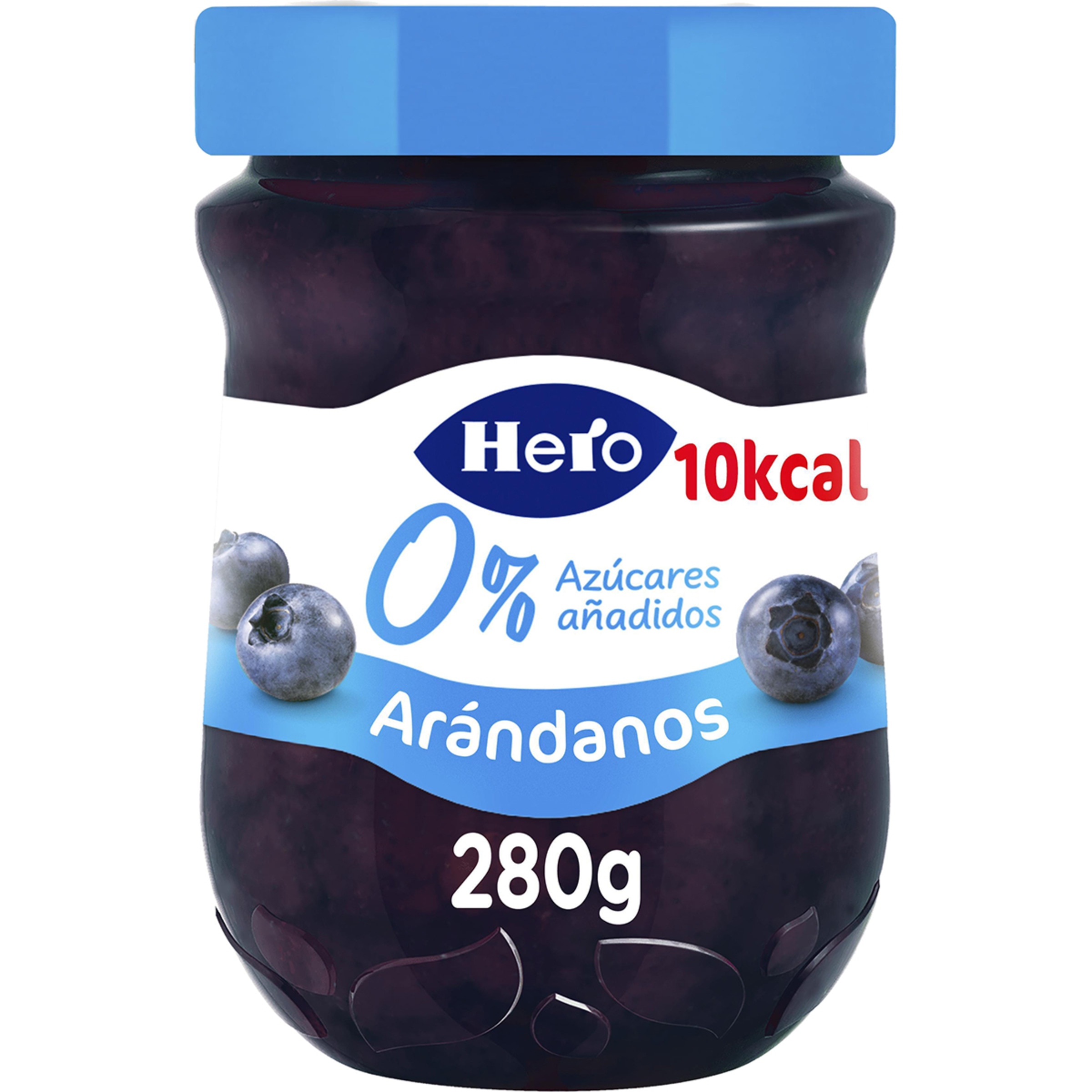 confitura de arándanos 0% azúcares añadidos