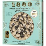 Torte aus hartem Turrón aus Alicante 67 % Mandeln mit Minze und Basilikum g.g.A. Jijona Tafel 200 g Rezept aus dem 21. Jh. Limitierte Auflage