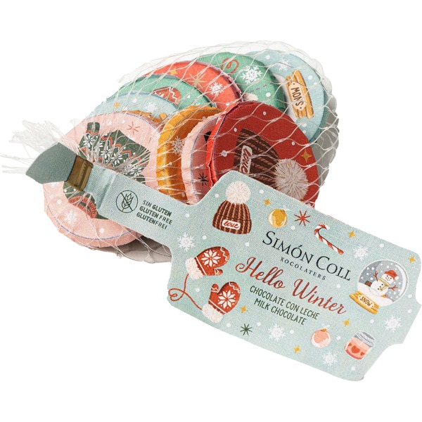 Hello Winter milk chocolate coins gluten-free each 41 g