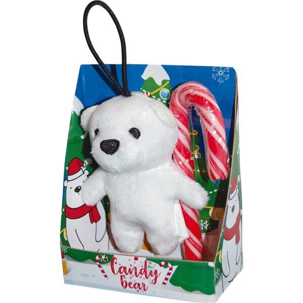 Weihnachtsstange mit Plüschbärchen Einheit 11 g
