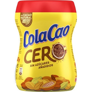 Cero cacao soluble sin azúcares añadidos bote 325 g - Colacao