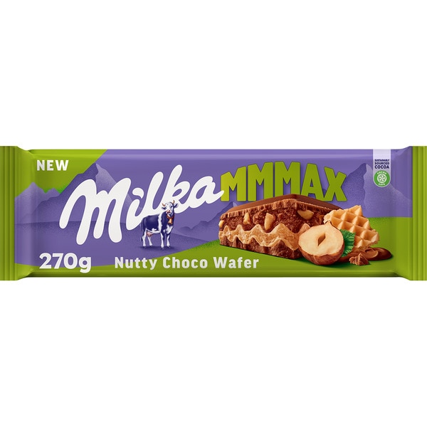 MMMAX milk chocolate with wafer and hazelnuts tablet 270 g
