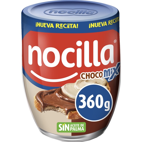 Chocomix cocoa, hazelnut and milk cream, gluten-free and no palm oil cup 360 g