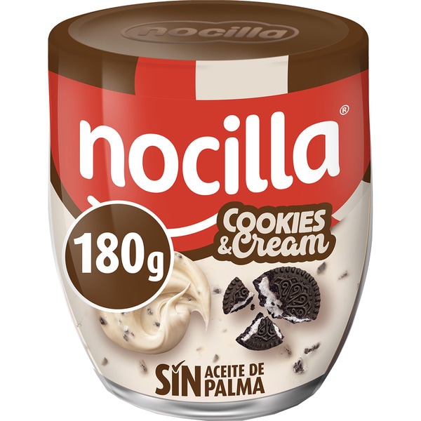 Creme aus Cookies and Cream ohne Palmöl Becher 180 g