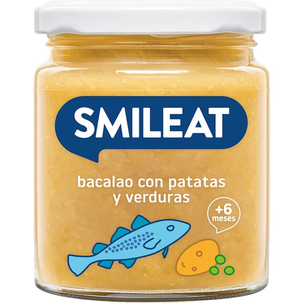 cod with potatoes and vegetables jar ages 6+ months container 230 g