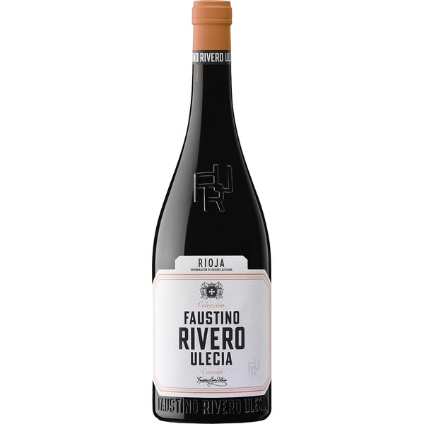 vino tinto crianza colección DOCa Rioja botella 75 cl - Faustino Rivero Ulecia