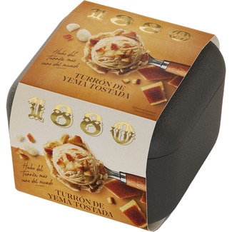1880 helado de turrón de yema tostada tarrina 430 ml