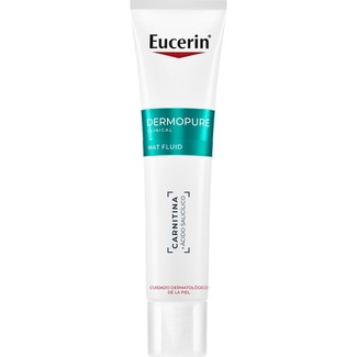 EUCERIN fluido matificante de control de la grasa regula la producción de sebo tubo 40 ml