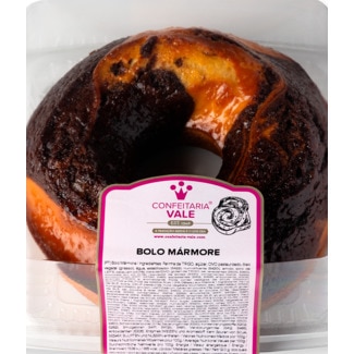 Confeitaria Vale Bolo d'Avó Mármore embalagem 500 g