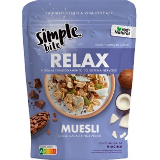 Simple Bite Muesli Relax embalagem 400 g