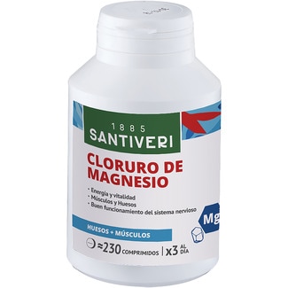 cloruro de magnesio músculos y huesos
