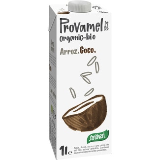 PROVAMEL Organic Bio bebida de arroz y coco ecológica, sin gluten y sin lactosa envase 1 l