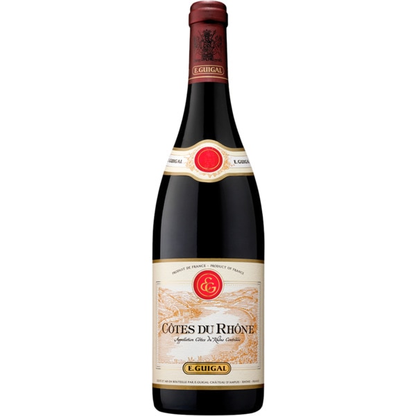 Vinho Tinto Côtes Du Rhóne garrafa 75 cl