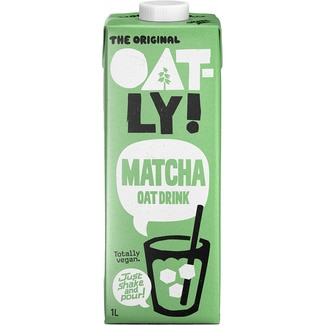 OATLY vegan matcha tea flavour oat drink carton 1 l