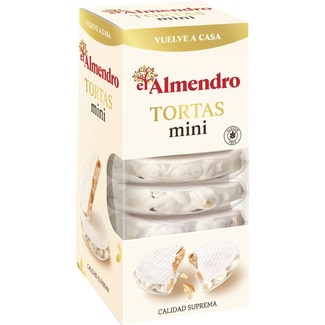 DELAVIUDA Supreme Quality hard nougat mini cakes tin 210 g