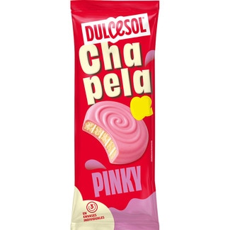 DULCESOL Chapelas Pinky Biskuits 3 Stück einzeln verpackt Behälter 126 g